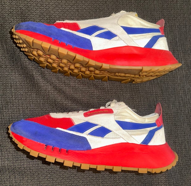 Reebok CL Legacy Classic GW8703 Chalk/Red/Blue/Gold Men's Running Shoes