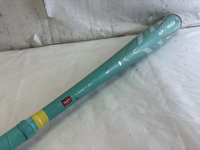 Used Rawlings Mach Ai Rbb4mc3 33" -3 Drop Bbcor Baseball Bat 33 30 - Excellent