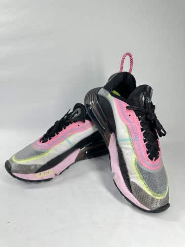 #1845 Nike Air Max2090 White Black Pink Foam Lotus CW4286-100 Women’s US Size7.5