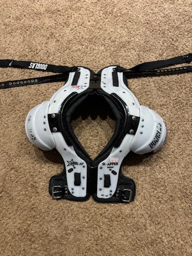 Used Medium Adult Douglas Snapper Shoulder Pads