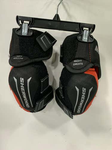 Used Sher-wood M65 Sm Hockey Elbow Pads