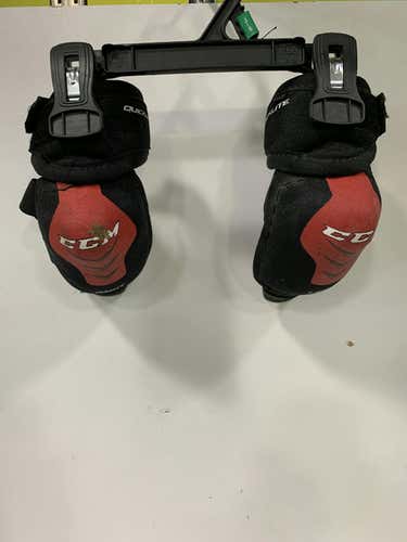 Used Ccm Quicklite Md Hockey Elbow Pads