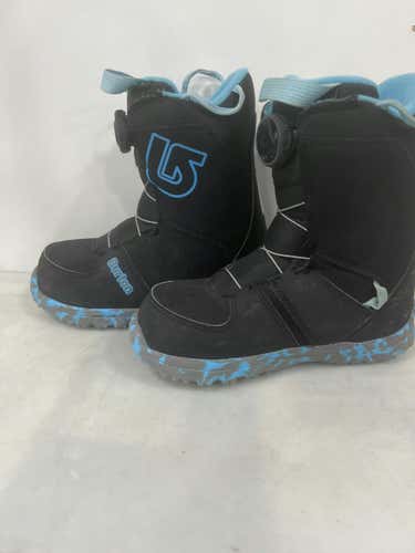 Used Burton Grom Boa Junior 02 Boys' Snowboard Boots