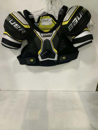 Used Bauer Sup 2s Pro Lg Hockey Shoulder Pads