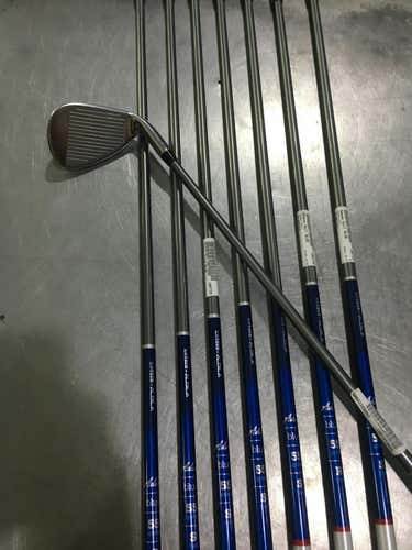 Used Adams Golf Blue 5i-sw Graphite Iron Sets