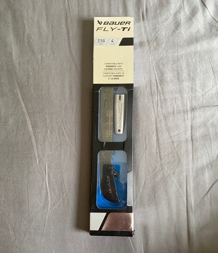 New Bauer 238 mm Fly-Ti Skate blades