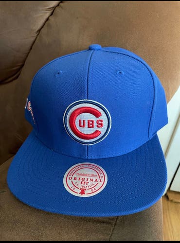 Chicago Cubs Mitchell & Ness MLB Cooperstown SnapBack Hat