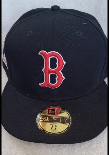 Boston Red Sox New Era MLB 100th Anniversary Fitted Hat 7 5/8