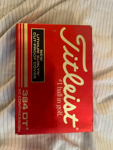 Titleist lithium cut proof covers 384DT 90 compression