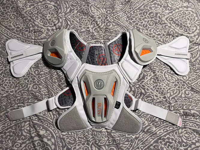 Warrior burn shoulder pads (New no tags)