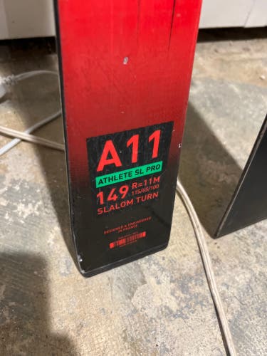 Used 2021 Racing With Bindings Max Din 10 Hero Athlete SL Pro Skis