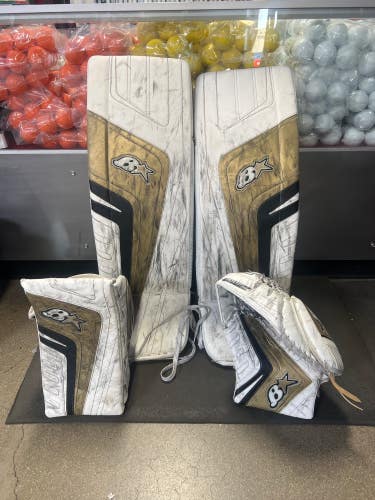 Used 34" +1 Senior Brian's Optik 1 Goalie Full Set Regular Pro Stock