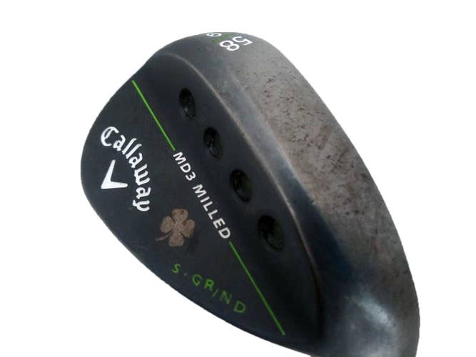 Callaway Mack Daddy 3 Lob Wedge 58* 09* (Lucky Clover, S-Grind, Black Steel)