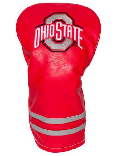 Team Golf Vintage Single Driver Headcover (Ohio State) Fits Oversized NEW