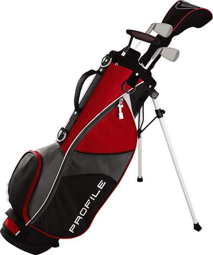 Wilson Profile JGI Junior Complete Set (5pc, Sml, Red CARRY BAG, LEFT-HANDED)