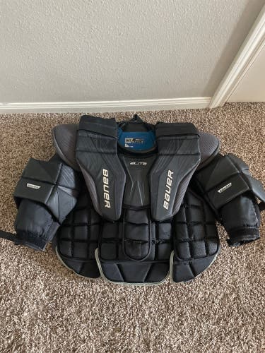 Used Bauer Elite Goalie Chest Protector Intermediate Small
