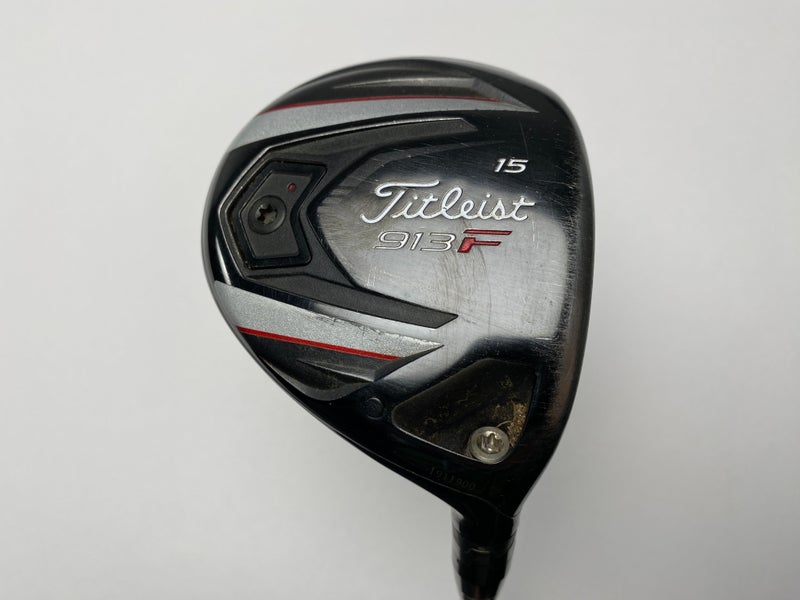 Titleist 913F 3 Fairway Wood 15* Project X 8C4 6.0 82g Stiff Graphite Mens RH