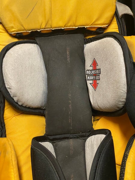 Used Itech Vamp 10.8 Goalie Leg Pads 34” Awesome Custom Colors ...
