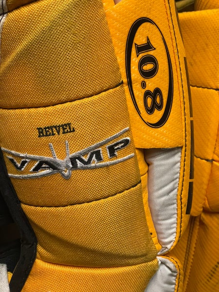 Used Itech Vamp 10.8 Goalie Leg Pads 34” Awesome Custom Colors ...