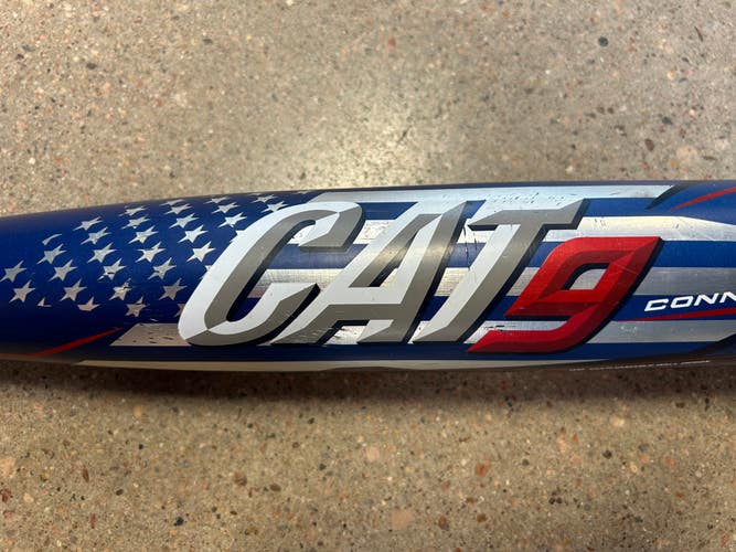 Used 2022 Marucci CAT9 Pastime Connect Bat USSSA Certified (-8) Hybrid 23 oz 31"
