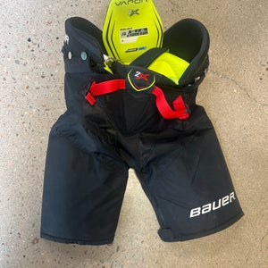 Black Used Junior XL Bauer VAPOR 2X Hockey Pants