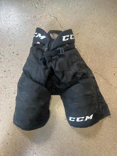 Black Used Junior Large CCM RBZ 90 Hockey Pants