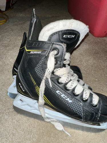 Used CCM Size 1 Tacks 1052 Hockey Skates