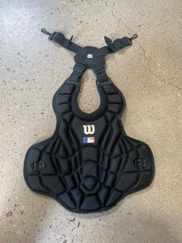 Black Used Youth Wilson Catcher's Chest Protector