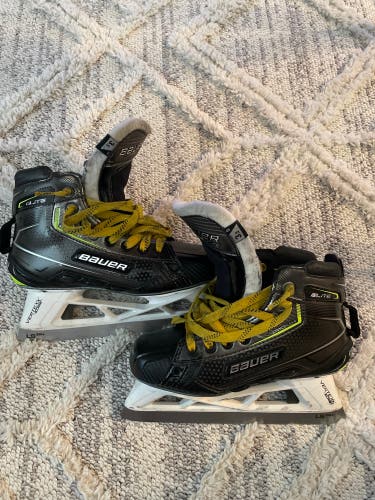Used Jr. Bauer Elite Goalie Skates - size 3.5 - D
