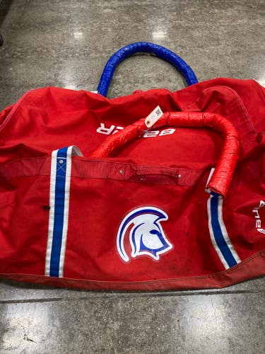 Used Bauer Red Hockey Carry Bag