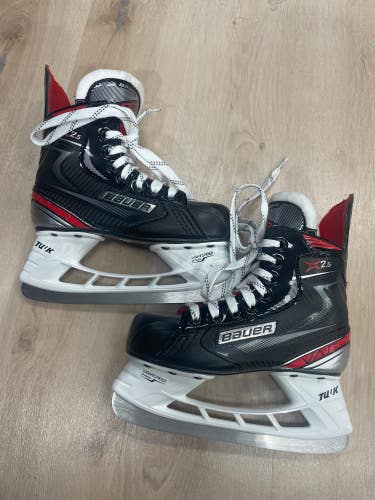 Used Junior Bauer Vapor X2.5 Hockey Skates Regular Width Size 1
