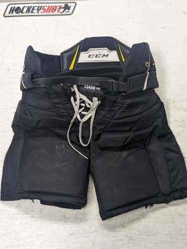 Used Junior Large CCM Axis 1.5 Hockey Goalie Pants