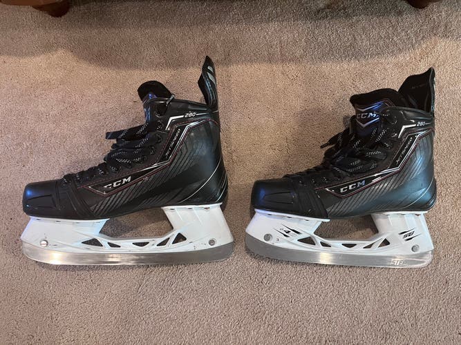 CCM Jetspeed Limited Edition 280 Skates with Step Steel Size 9