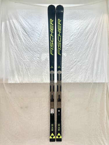 2022 Fischer RC4 188 GS Skis with Metal Plates **minor cosmetic tip abrasion