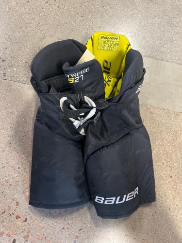 Used Junior Small Bauer Supreme S27 Hockey Pants