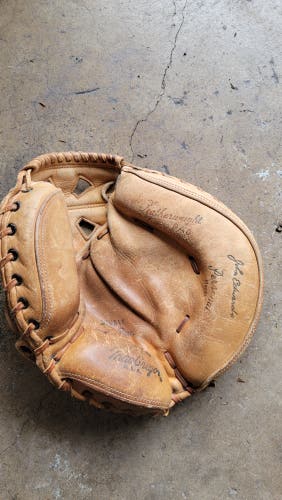 Vintage made in USA Right Hand Throw Catcher's Baseball Glove 31"
