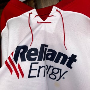 USED RELIANT ENERGY HOCKEY JERSEY SIZE 54 OT sports Jersey