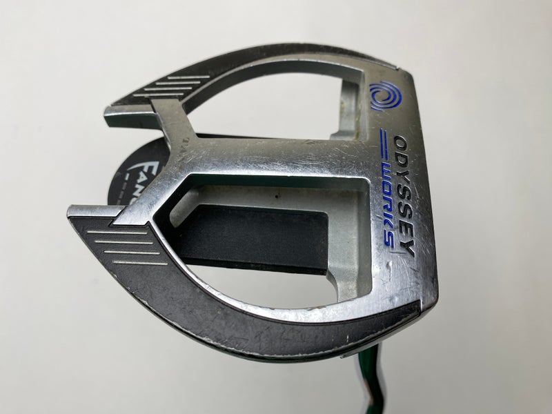 Odyssey Works Versa Tank 2-Ball Fang Putter 35" Mens Bad Grip RH