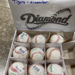 Diamond Baseballs 9 Pack Box of New Baseballs