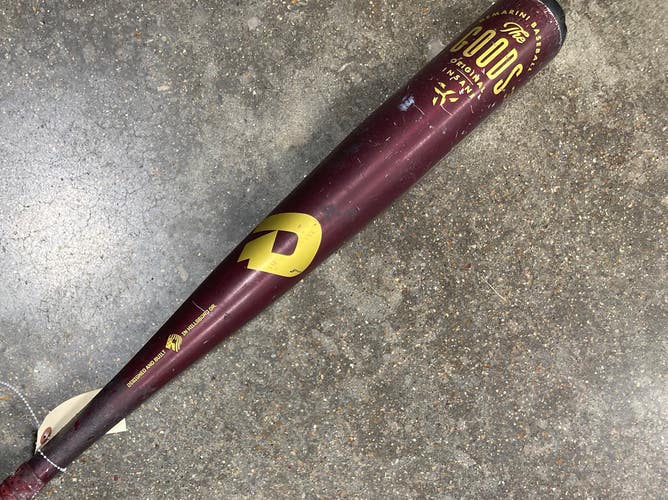 Used 2020 DeMarini The Goods Bat BBCOR Certified (-3) Alloy 30 oz 33"