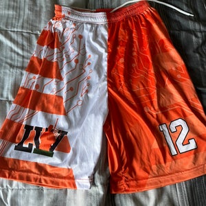 sublimated lacrosse shorts