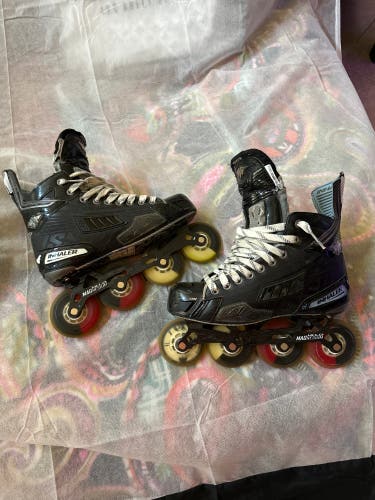 Mission Inhaler DS1 Inline Roller Hockey Skates Size 8D