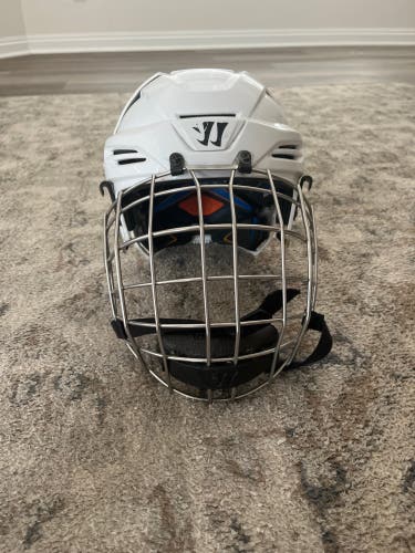 Warrior hockey helmet