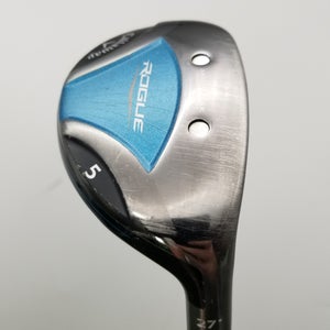 2018 CALLAWAY ROGUE 5 HYBRID 27* LADIES ALDILA QUARANTA 40 + HC GOOD