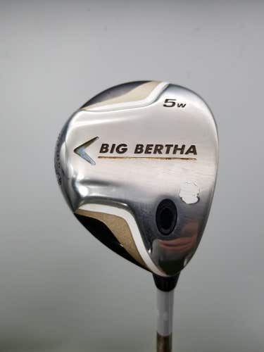 2007 CALLAWAY BIG BERTHA 5 WOOD 18* LADIES CALLAWAY 55 GOOD