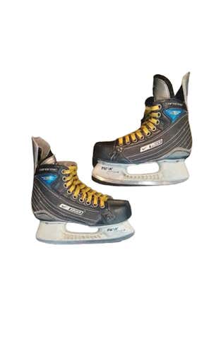 Used Bauer Supreme 30 Junior 02.5 Ice Hockey Skates