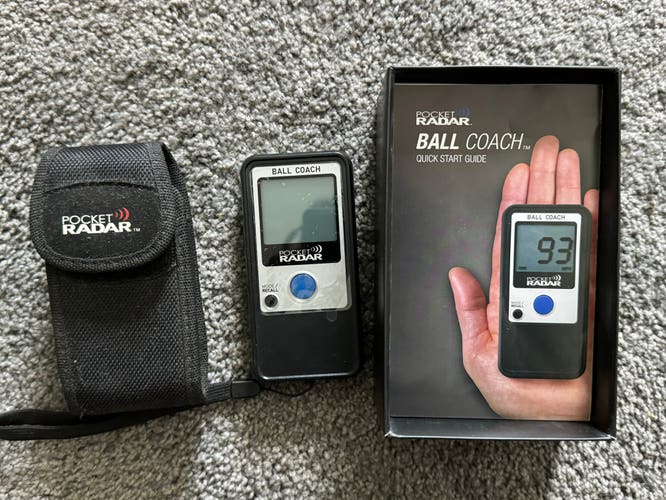 Pocket Radar Ball Coach
