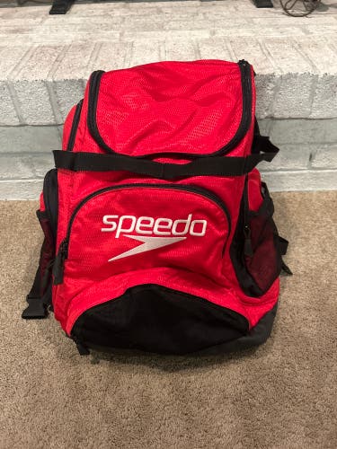 Red Speedo Swim Bag
