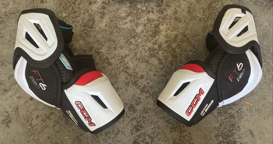 Used Senior Medium CCM Jetspeed FT6 Pro Elbow Pads