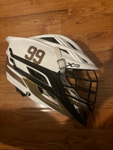 Cascade XRS Pro Lacrosse Helmet - White